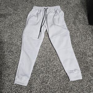 Men's 1 White AND 1 Black Jogger Pants